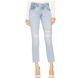 Levi's 501 Skinny Denim Jean Size 24